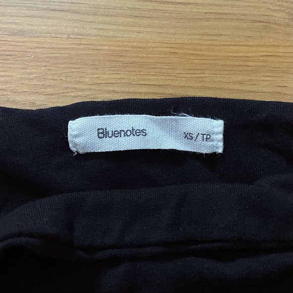 Bluenotes Black Tube Top - Picture 3 of 3